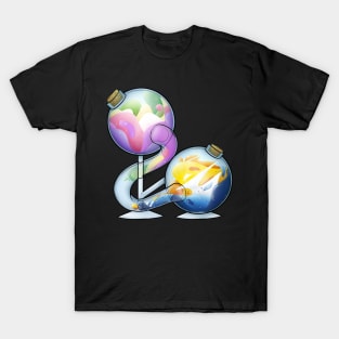 Genderfae And Aroace Pride Potion T-Shirt